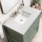 James Martin Vanities Breckenridge 36in Single Vanity Cabinet, Smokey Celadon 330-V36-SC - alternate 7
